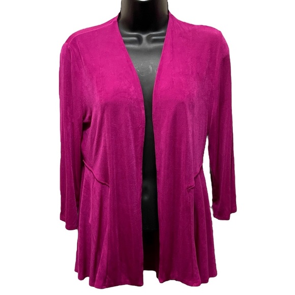 Cute Chicos Travelers Edition Pink Small Open Cardigan - Picture 6 of 6